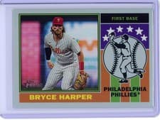 2025 Topps Heritage 1976 Player Icons Bryce Harper #76PI-2 card