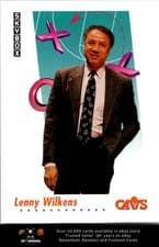 Lenny Wilkens 1991-92 SkyBox Base Set card