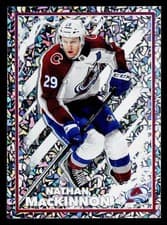 Nathan MacKinnon 2022 Topps NHL Sticker card