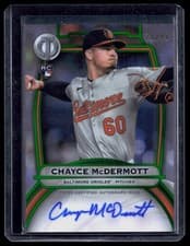 2025 Topps Tribute Autographs Chayce McDermott #TA-CMD card