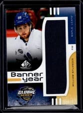 2024-25 SP Game Used 2023 Global Series Sweden Banner Year Relics William Nylander #BYGS-WN card