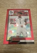 Tyler Adams 2022 Panini Donruss card