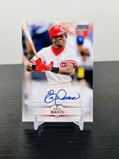 2025 Stadium Club Base Autographs Eric Davis #SCBA-ED card