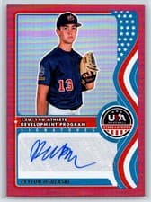 2025 Panini Stars & Stripes 13U/14U National Team Signatures Peyton Osheaski #NTS-PO card