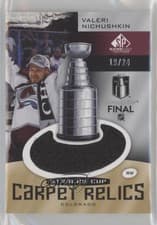 Valeri Nichushkin 2024-25 SP Game Used 2022 Stanley Cup Carpet Relics card