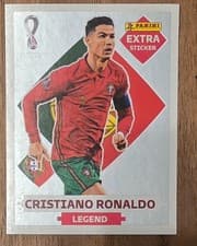 Cristiano Ronaldo 2022 Panini World Cup Qatar Stickers Extra card
