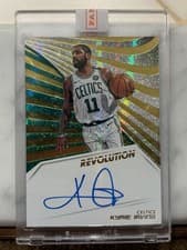 Kyrie Irving 2018 Panini Revolution Autographs card