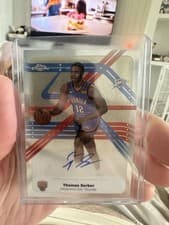 2025-26 Topps Chrome Next Stop Signatures Thomas Sorber #NS-TS card