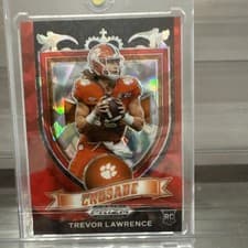 Trevor Lawrence 2021 Panini Prizm Draft Picks card