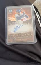 2024 Bowman Chrome Gladiators of the Diamond Autographs Josue De Paula #GDA-JD card