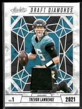 Trevor Lawrence 2024 Panini Absolute Draft Diamonds Jersey card