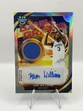 2025-26 Bowman University Best Game Graphs Kam Williams #GG-KW card