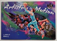 LAMELO BALL 2021 Panini Court Kings Artistry in Motion card
