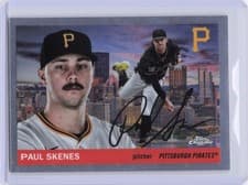 2025 Topps Chrome Platinum 1955 Topps City Variations Paul Skenes #55CV-59 card
