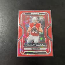 2025 Panini Prizm Draft Picks Student Orientation Will Howard #25 card