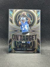 2025 Panini Select On Target Amon-Ra St. Brown #9 card