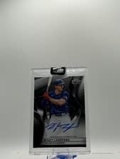 2025 Topps Chrome Black Autographs Wyatt Langford #CBA-WL card