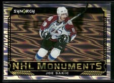 2024-25 Upper Deck Synergy Monuments Joe Sakic #M-13 card