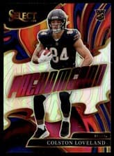 2025 Panini Select Phenomenon Colston Loveland #5 card