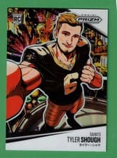 2025 Panini Prizm Manga - Vertical Tyler Shough #11 card