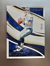 Troy Aikman 2020 Panini Immaculate Collection card
