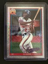 2026 Topps 1991 Topps Chrome Vladimir Guerrero #91C-9 card