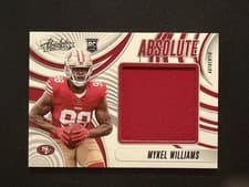2025 Panini Absolute Absolute Jumbos Mykel Williams #AJ-MWS card