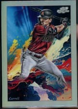 2024 Topps Cosmic Chrome Stars in the Night Corbin Carroll #STN-24 card