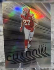2025 Topps Chrome Shadow Etch Travis Kelce #SE-28 card