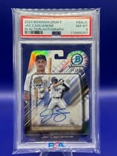 2024 Bowman Draft Bowman In Action Autographs Jac Caglianone #BIA-JC card