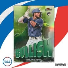 2025 Finest Bullish Dylan Crews #B-7 card