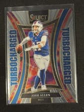 Josh Allen 2024 Panini Select Turbocharged card
