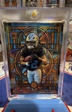 2025 Panini Mosaic Stained Glass Ashton Jeanty #14 card