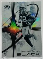 2025 Panini Black White Night Matthew Golden #24 card