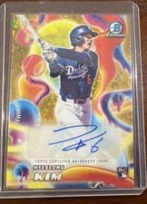 2025 Bowman Chrome Melt Mashers Autographs Hyeseong Kim #MMA-HK card