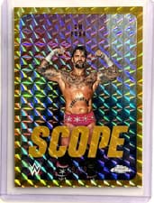2026 Topps Chrome WWE Scope CM Punk #SCO-40 card