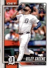 Riley Greene 2026 Topps Real One Relics card
