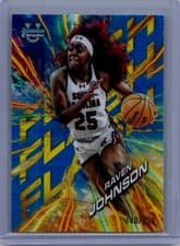 2024-25 Bowman University Chrome Flash Raven Johnson #FL-23 card