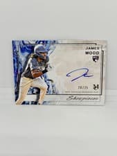 2025 Topps Museum Collection Showpieces Autographs James Wood #SA-JW card