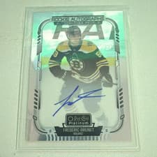 2025-26 O-Pee-Chee Platinum Rookie Autographs Frederic Brunet #R-FB card