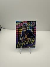 Jayden Daniels 2025 Panini Mosaic Light It Up Mosaic card