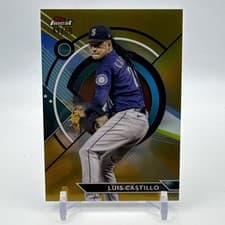 Luis Castillo 2023 Topps Finest card