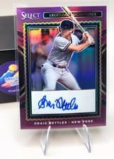 2025 Panini Select Legendary Signatures Graig Nettles #LS-GN card