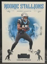 2024 Panini Contenders Rookie Stallions Xavier Legette #16 card