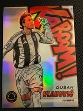 2025 Panini Prizm FIFA Club World Cup Kaboom! Dusan Vlahovic #8 card