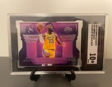 2024-25 Panini Silhouette Pillars of the Game LeBron James #10 card