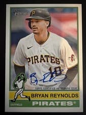 2025 Topps Heritage Real One Autographs Bryan Reynolds #ROA-BR card