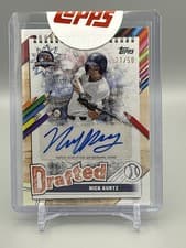 2025 Topps Pro Debut Drafted Autographs Nick Kurtz #DRA-NK card