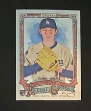 Roki Sasaki 2025 Topps Allen and Ginter card