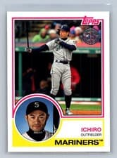 Ichiro 2018 Topps Update 1983 Baseball card